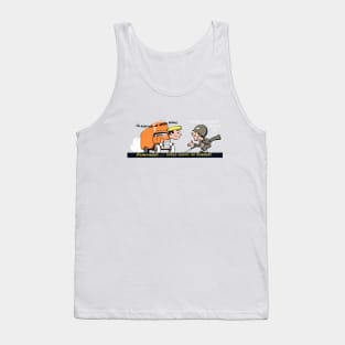 WWII Remember, Speed Burns Up Rubber! Tank Top